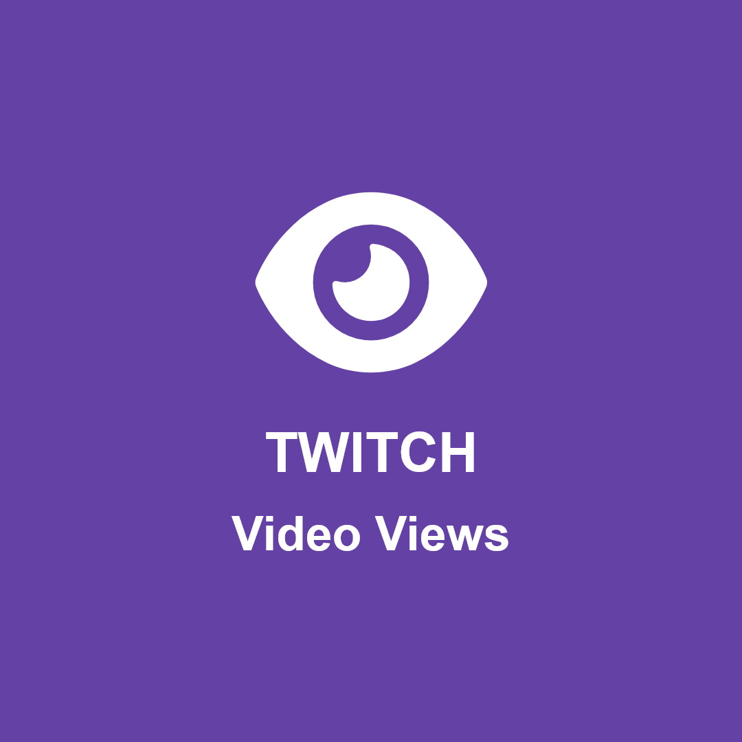 Twitch Video Views kaufen – echt, schnell & sicher
